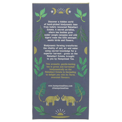 Organic Fairtrade Darjeeling Black Tea 20 bags - Hampstead Tea - Black tea - Eco Natural Products