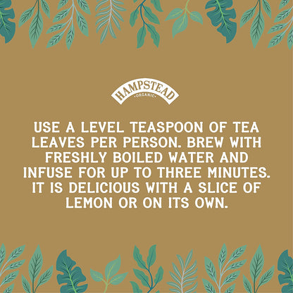 Organic Fairtrade Darjeeling Black Tea 20 bags - Hampstead Tea - Black tea - Eco Natural Products