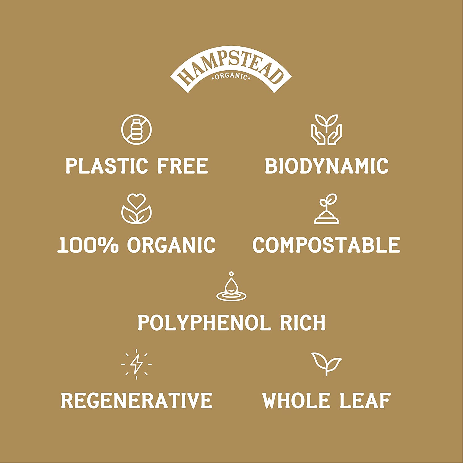 Organic Fairtrade Darjeeling Black Tea 20 bags - Hampstead Tea - Black tea - Eco Natural Products