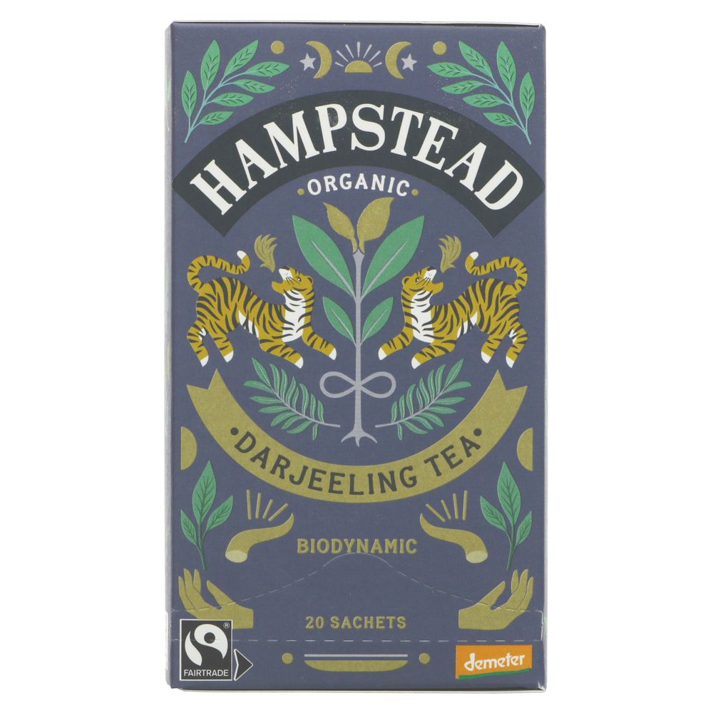 Organic Fairtrade Darjeeling Black Tea 20 bags [BLACK FRIDAY] - Eco Natural Products - Hampstead Tea - Black tea