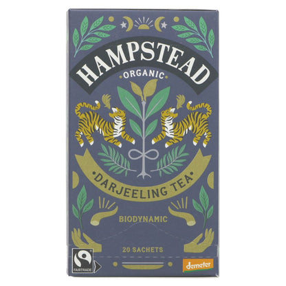 Organic Fairtrade Darjeeling Black Tea 20 bags - Hampstead Tea - Black tea - Eco Natural Products