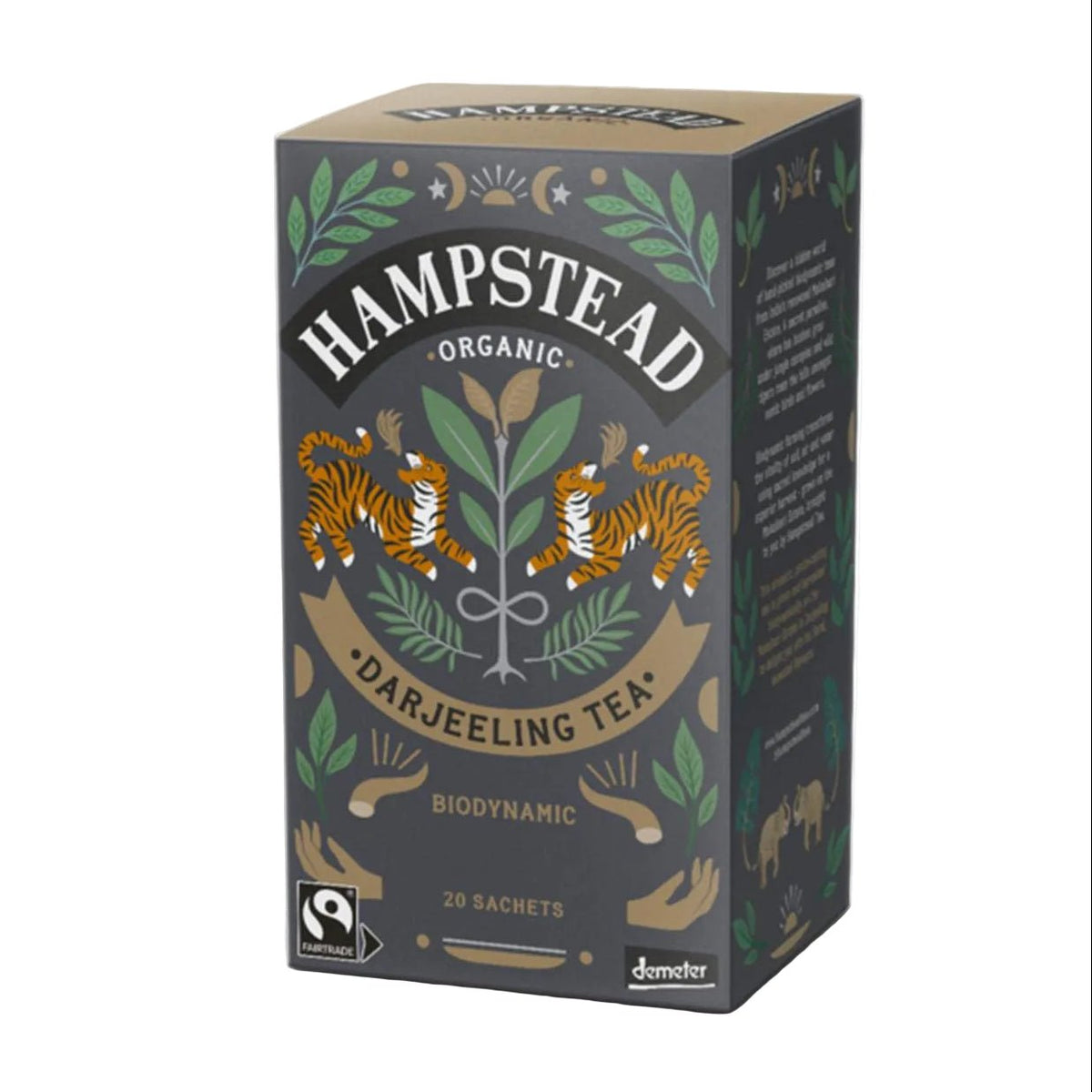 Organic Fairtrade Darjeeling Black Tea 20 bags - Hampstead Tea - Black tea - Hampstead Tea