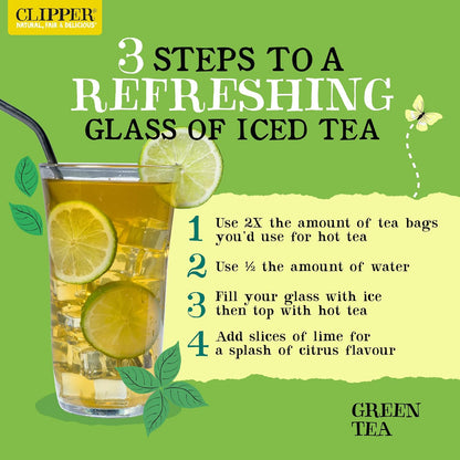 Organic Fairtrade Green Tea 40 Bags - Clipper - Green Tea - Eco Natural Products