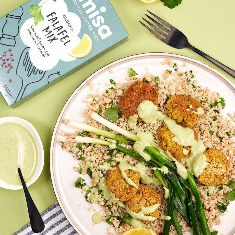 Organic Falafel Mix Gluten Free 160g - Amisa - For Baking - Eco Natural Products