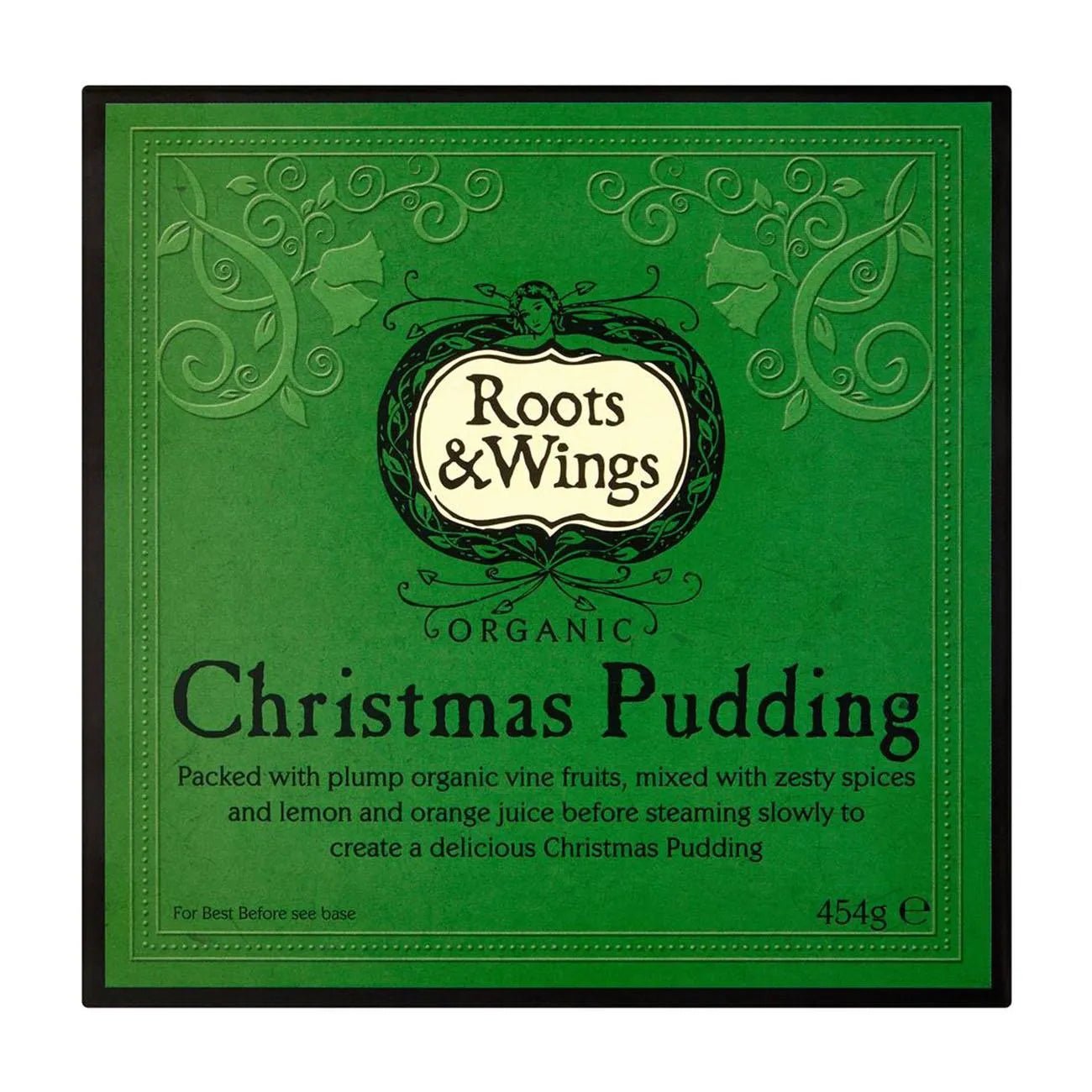 Organic Family Christmas Pudding 454g - Roots And Wings - Pudding & Gelatin Snacks - Roots And Wings