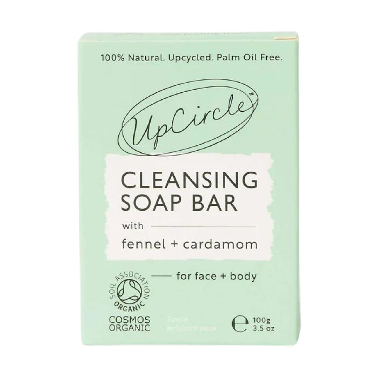 Organic Fennel & Cardamom Chai Soap Bar 100g - Up Circle - Soap Bar - Eco Natural Products