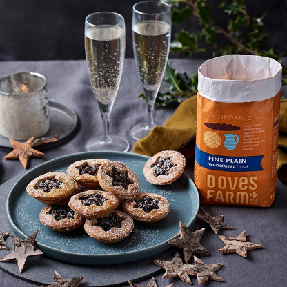 Organic Fine Plain Stoneground Wholemeal Flour 1kg - Doves Farm - Flour - Eco Natural Products