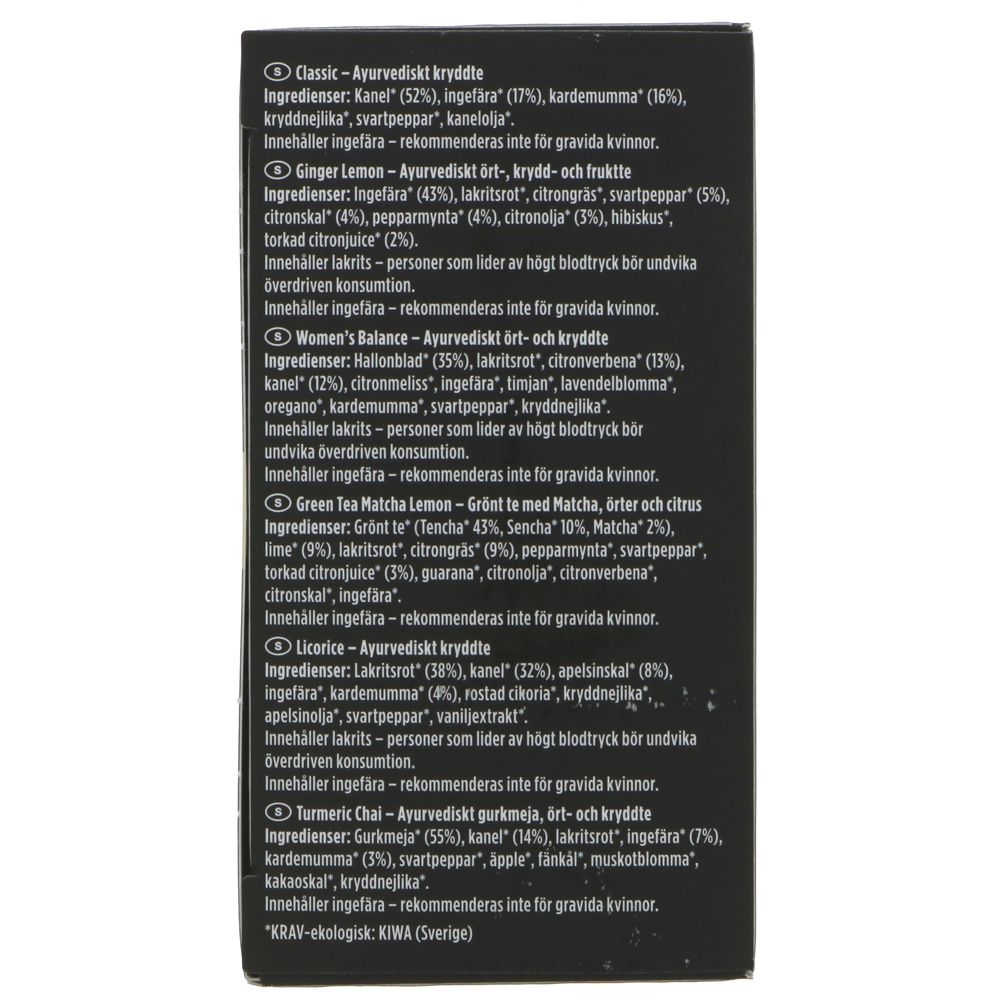 Organic Finest Selection Tea 6x3bags - Yogi Tea - Tea - Eco Natural Products