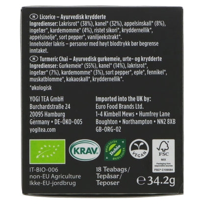 Organic Finest Selection Tea 6x3bags - Yogi Tea - Tea - Eco Natural Products