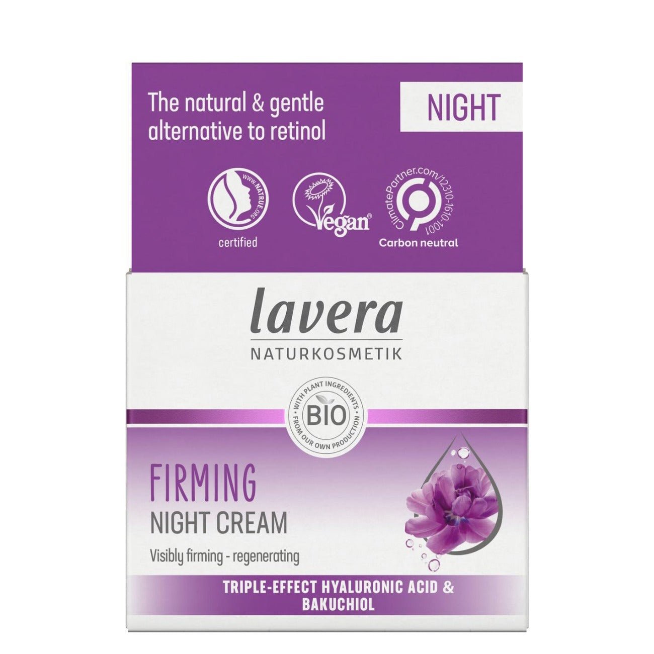 Organic Firming Night Cream 50ml - Lavera - Night Cream - Eco Natural Products