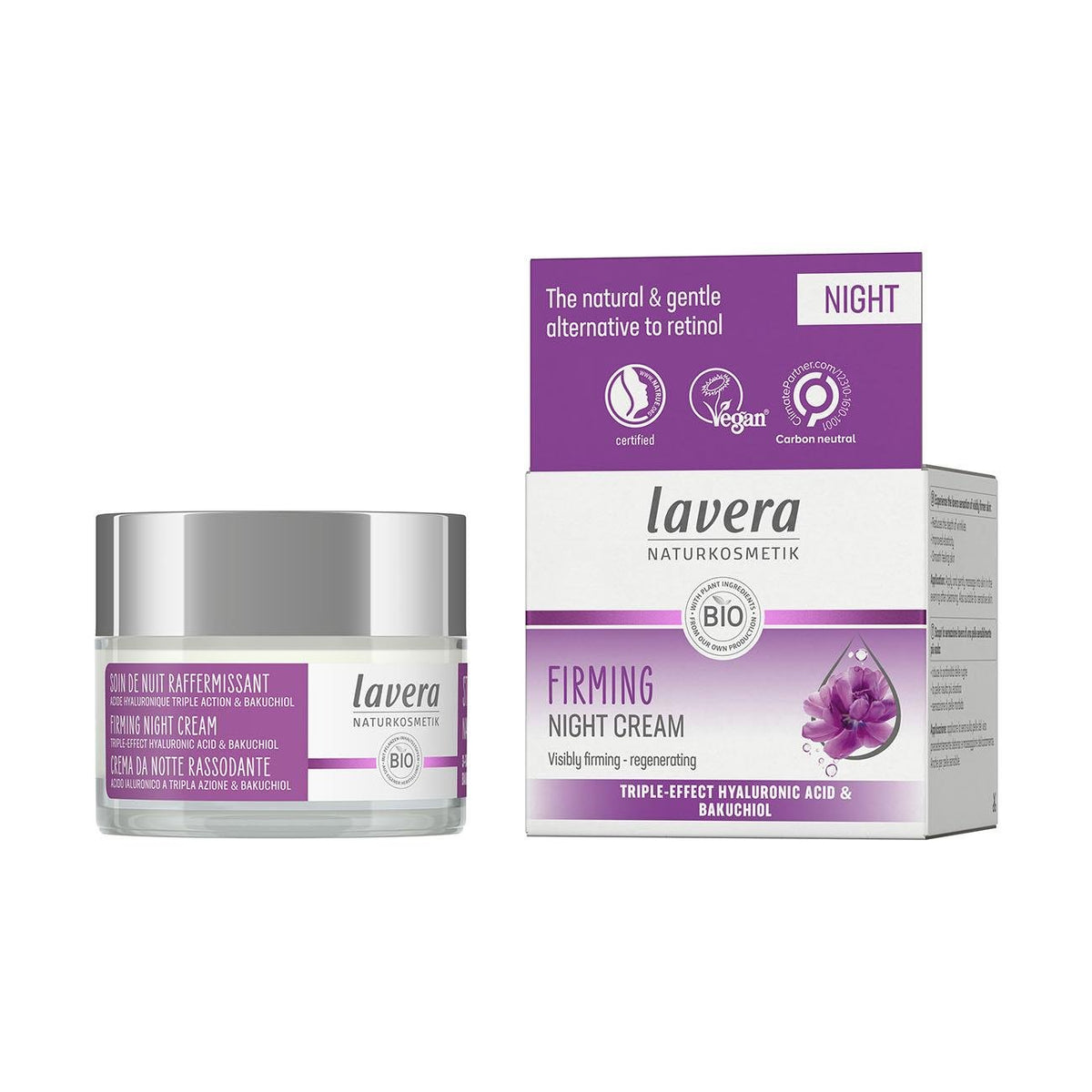 Organic Firming Night Cream 50ml - Lavera - Night Cream - Lavera