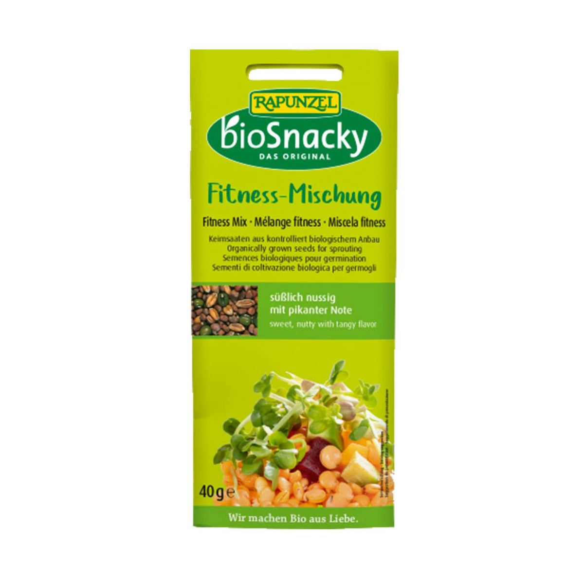 Organic Fitness Mix Sprouting Seeds 40g BBE 31.07.2025 - A. Vogel - A. Vogel