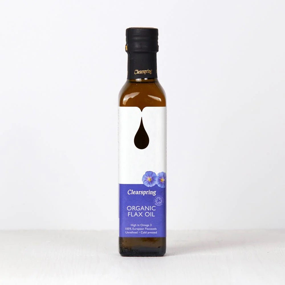 Organic Flax Cold Pressed Oil 250ml - Clearspring - Oil - Eco Natural Products