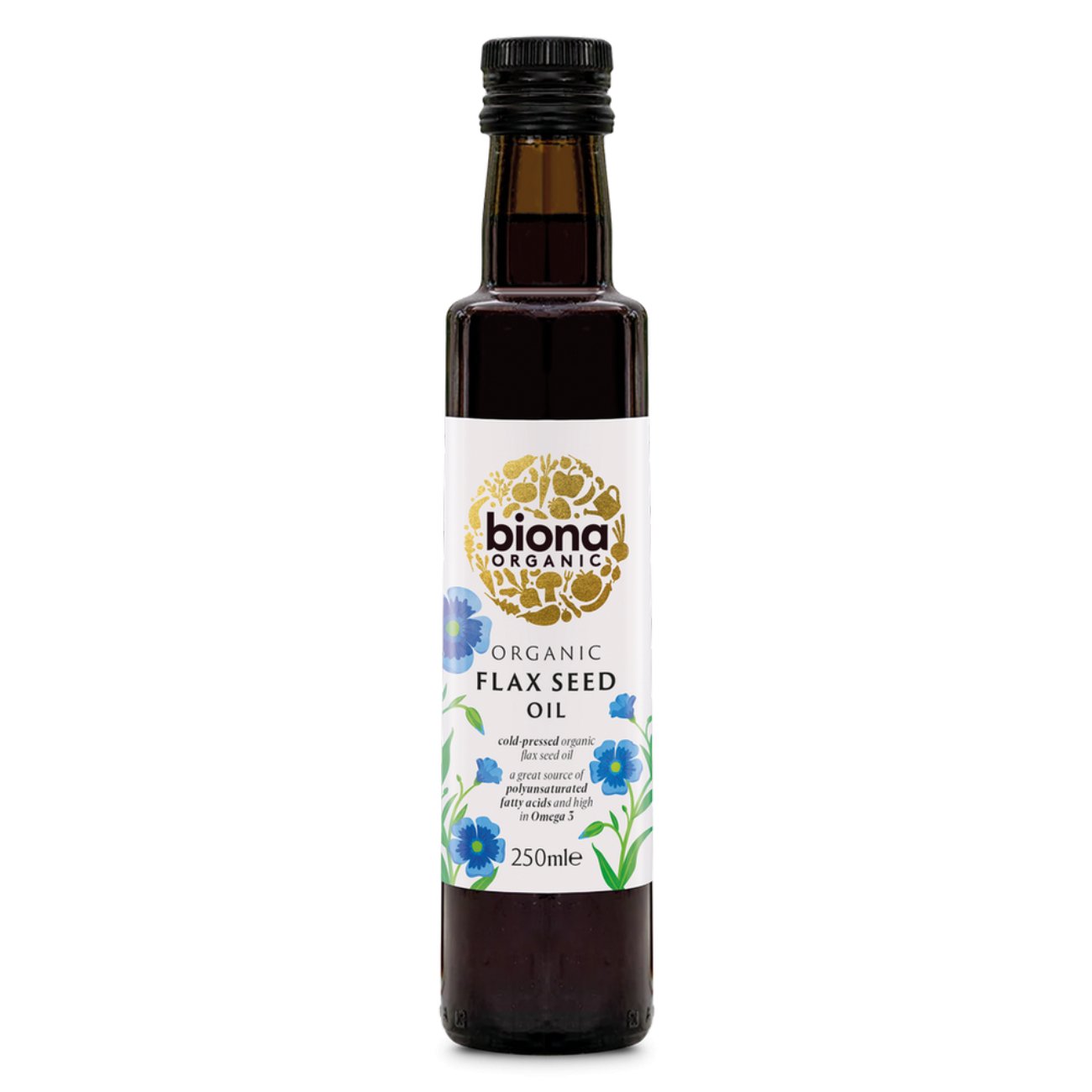 Organic Flax Seed Oil 250ml - Biona - Oil - Eco Natural Products