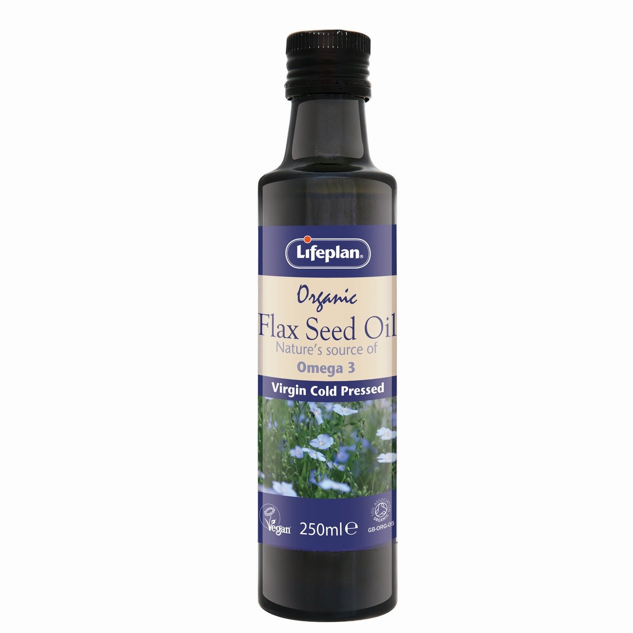 Organic Flaxseed Oil 250ml - Lifeplan - Condiment - Eco Natural Products