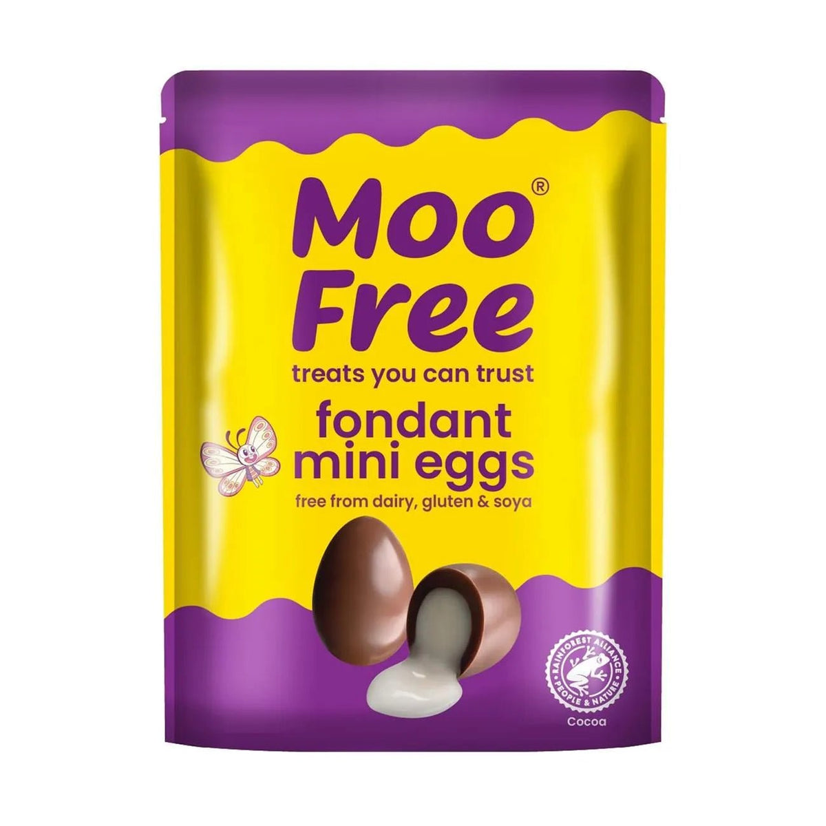 Organic Fondant Mini Eggs Easter 84g - Moo Free - Chocolates - Moo Free