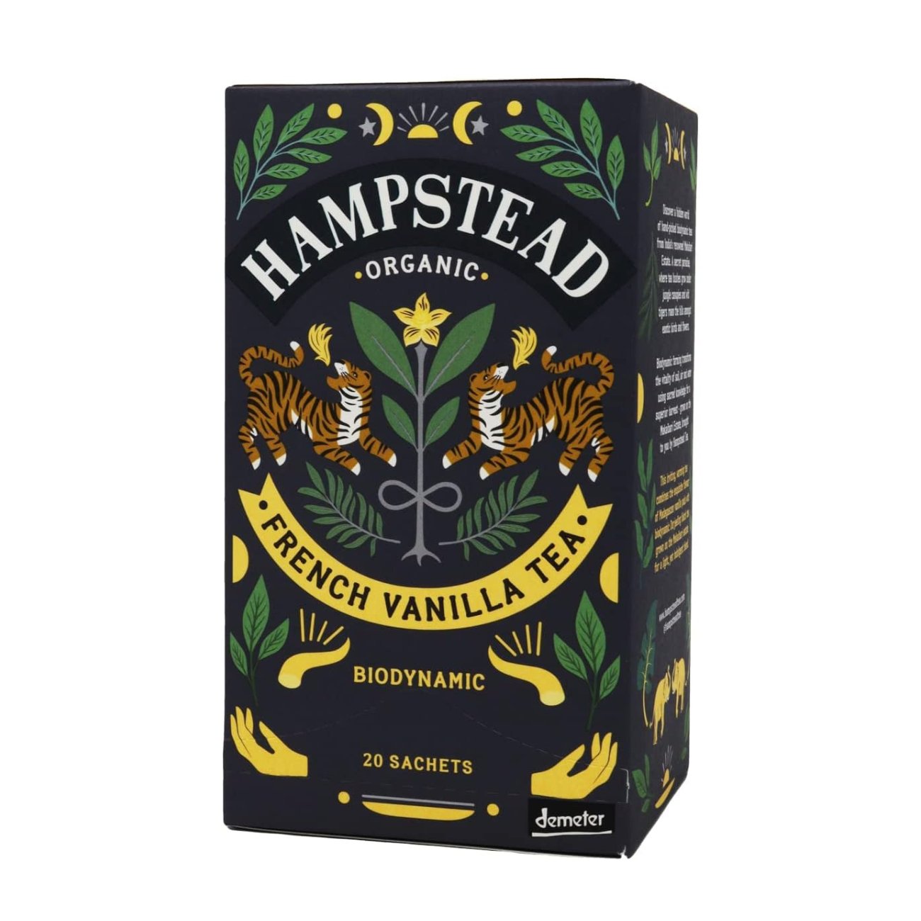 Organic French Vanilla Black Tea 20bags - Hampstead Tea - Black tea - Eco Natural Products