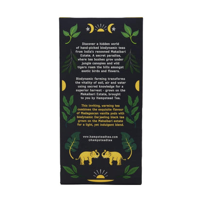 Organic French Vanilla Black Tea 20bags - Hampstead Tea - Black tea - Eco Natural Products