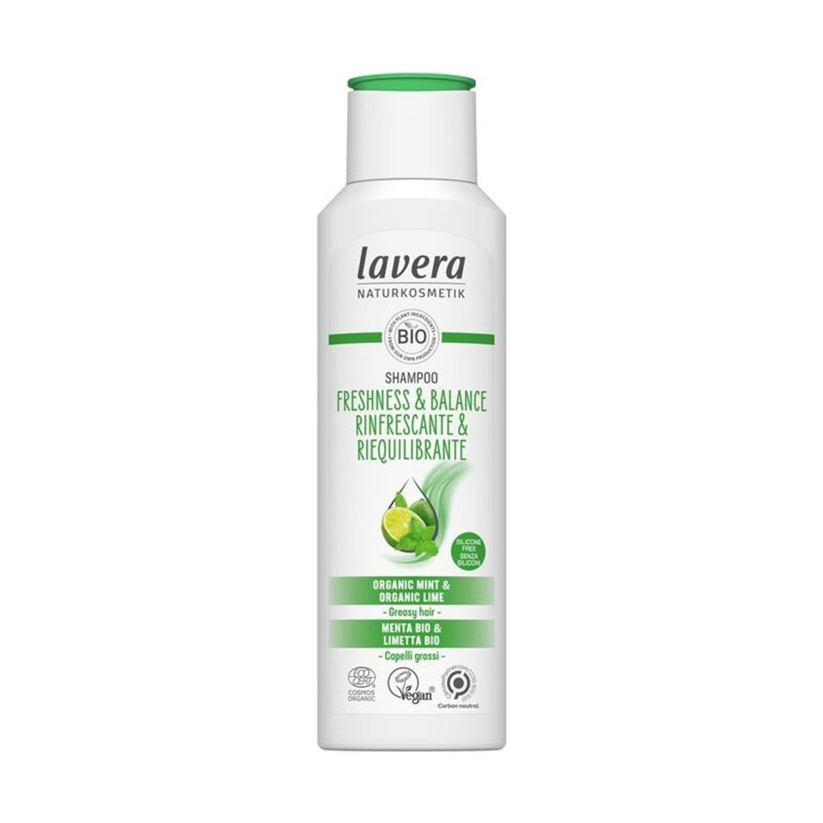 Organic Freshness & Balance Shampoo New 250ml - Lavera - Shampoo - Eco Natural Products