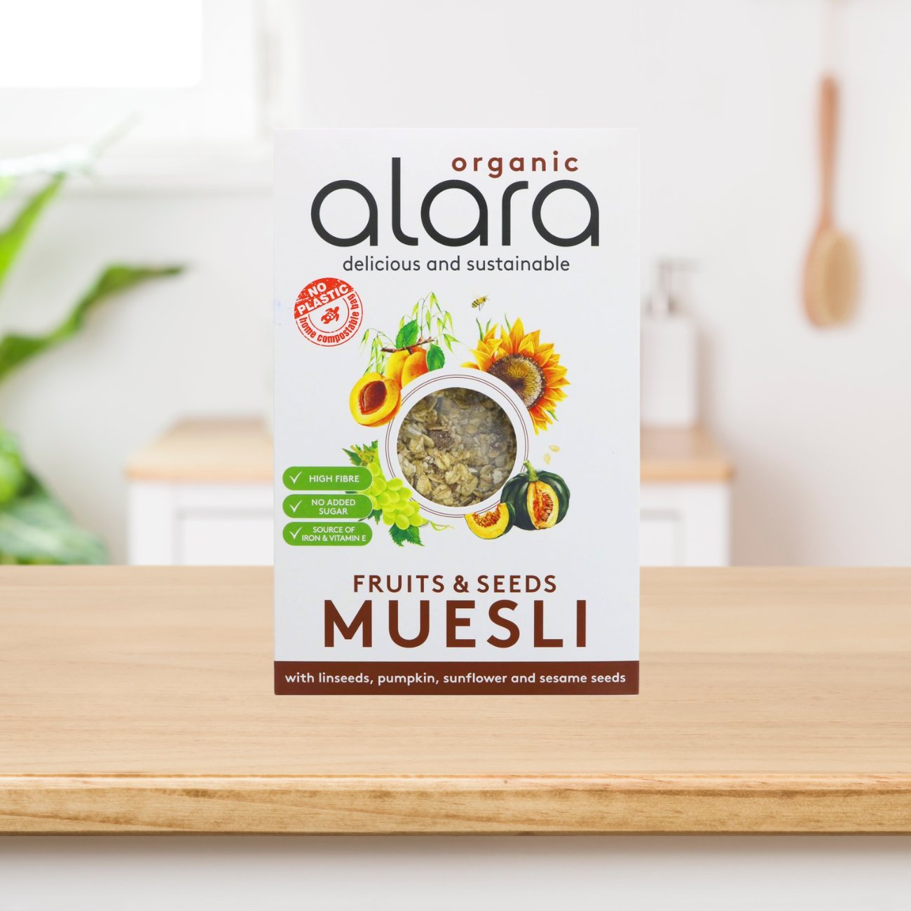 Organic Fruits and Seeds Muesli 650g - Alara - Muesli - Eco Natural Products