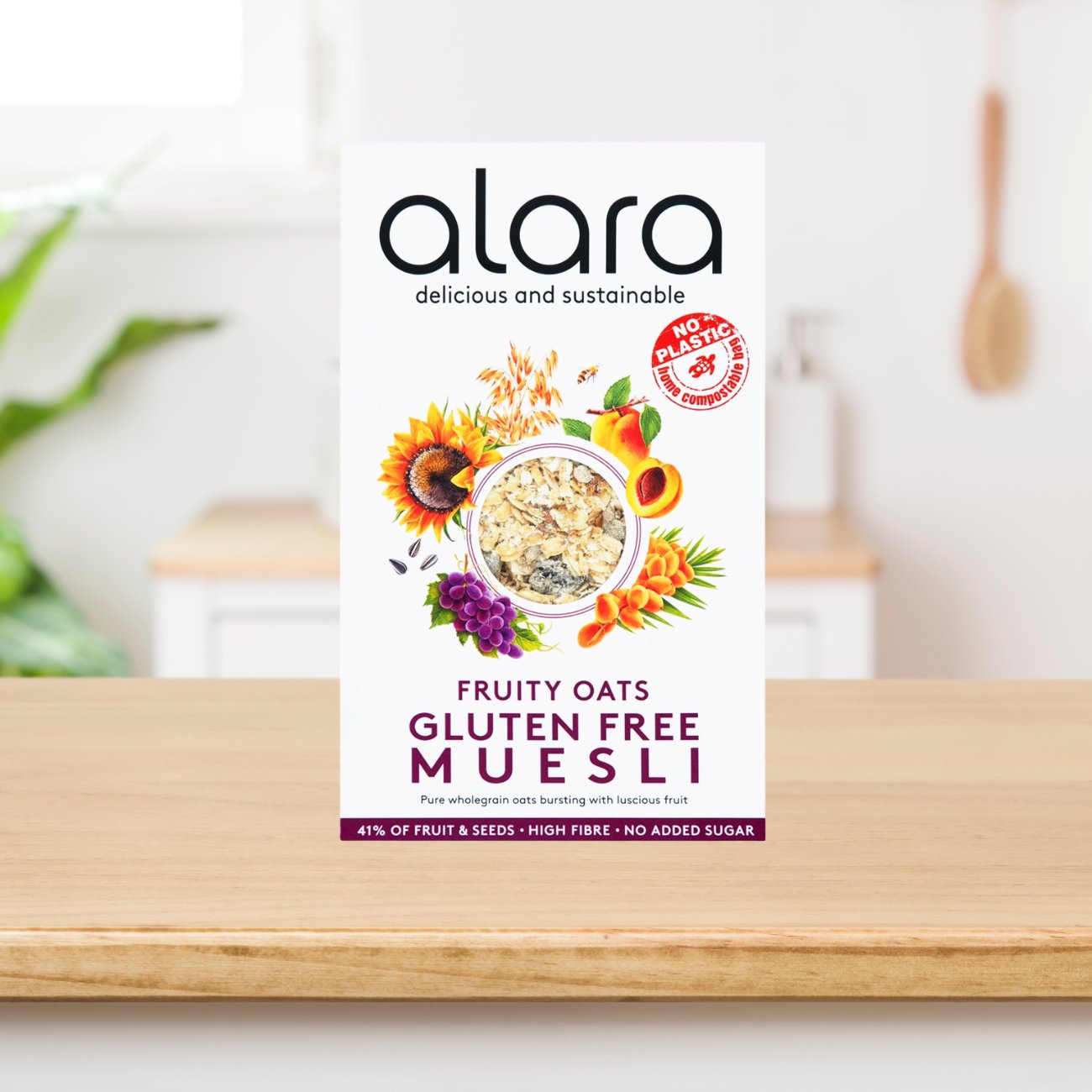 Organic Fruity Oats Gluten Free Muesli 500g [BLACK FRIDAY] - Eco Natural Products - Alara - Muesli