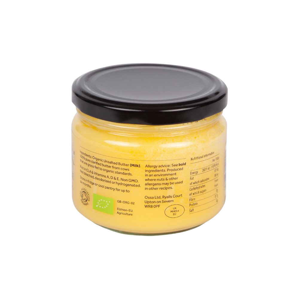 Organic Ghee 265g - Ossa Organic - Butter & Margarine - Eco Natural Products