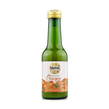 Organic Ginger Juice 200ml - Biona - Juice - Eco Natural Products