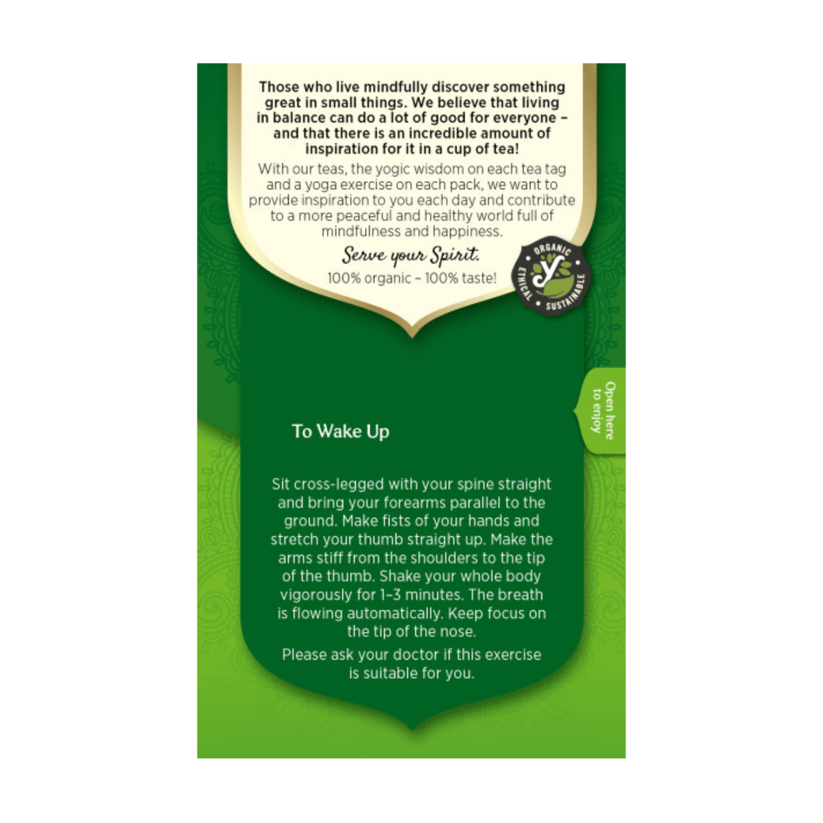 Organic Ginger Lemon Green Tea 17 Bags - Yogi Tea - Teas - Yogi Tea