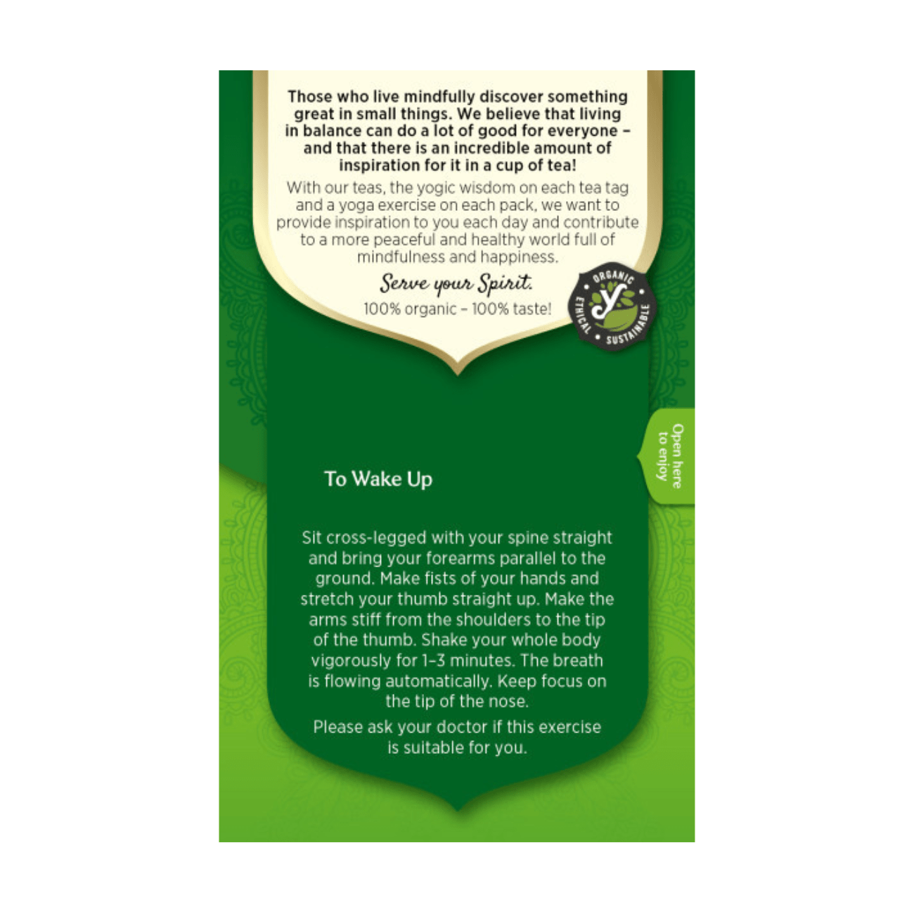 Organic Ginger Lemon Green Tea 17 Bags - Yogi Tea - Teas - Yogi Tea