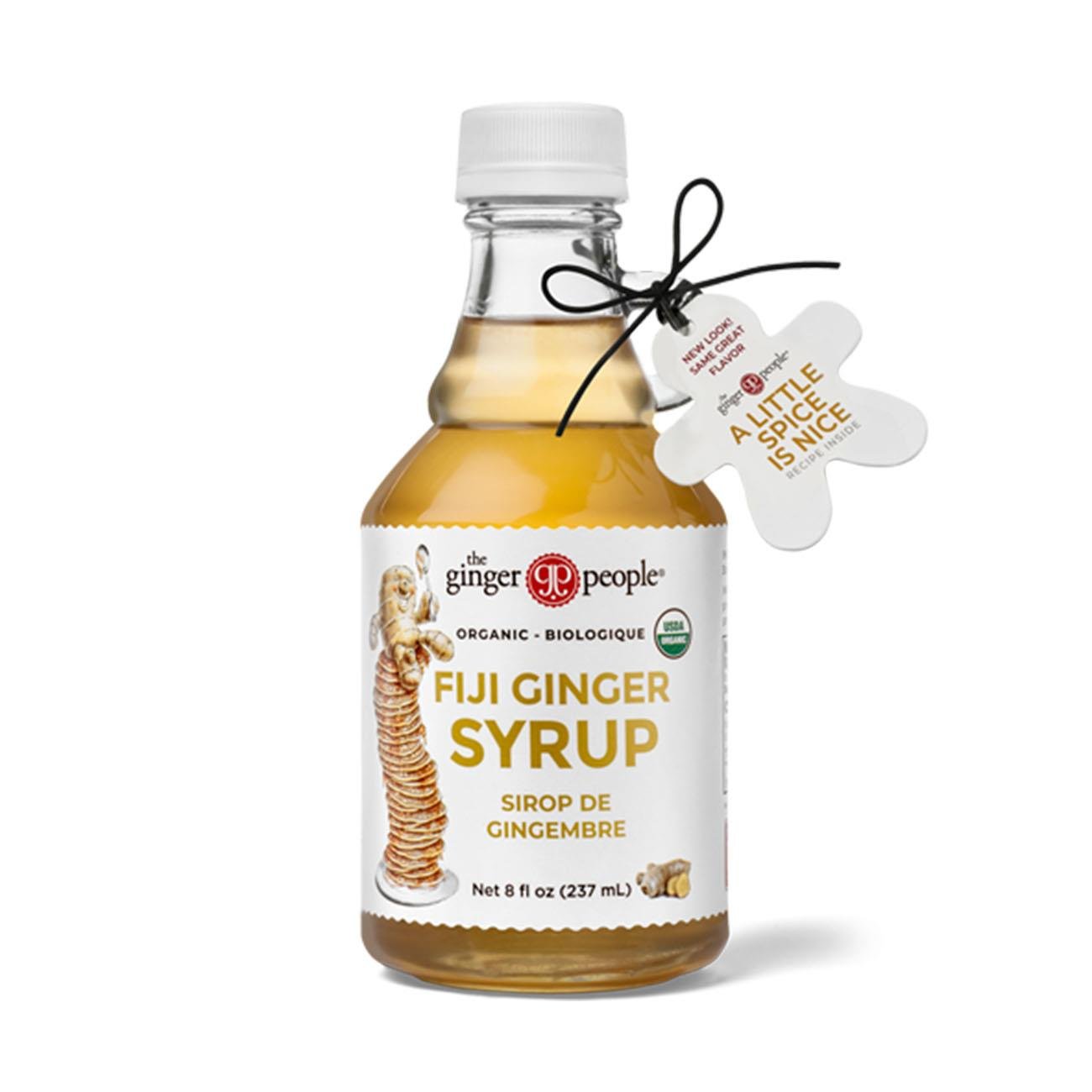 Organic Ginger Syrup 237ml [BLACK FRIDAY] - Eco Natural Products - The Ginger People - Ginger