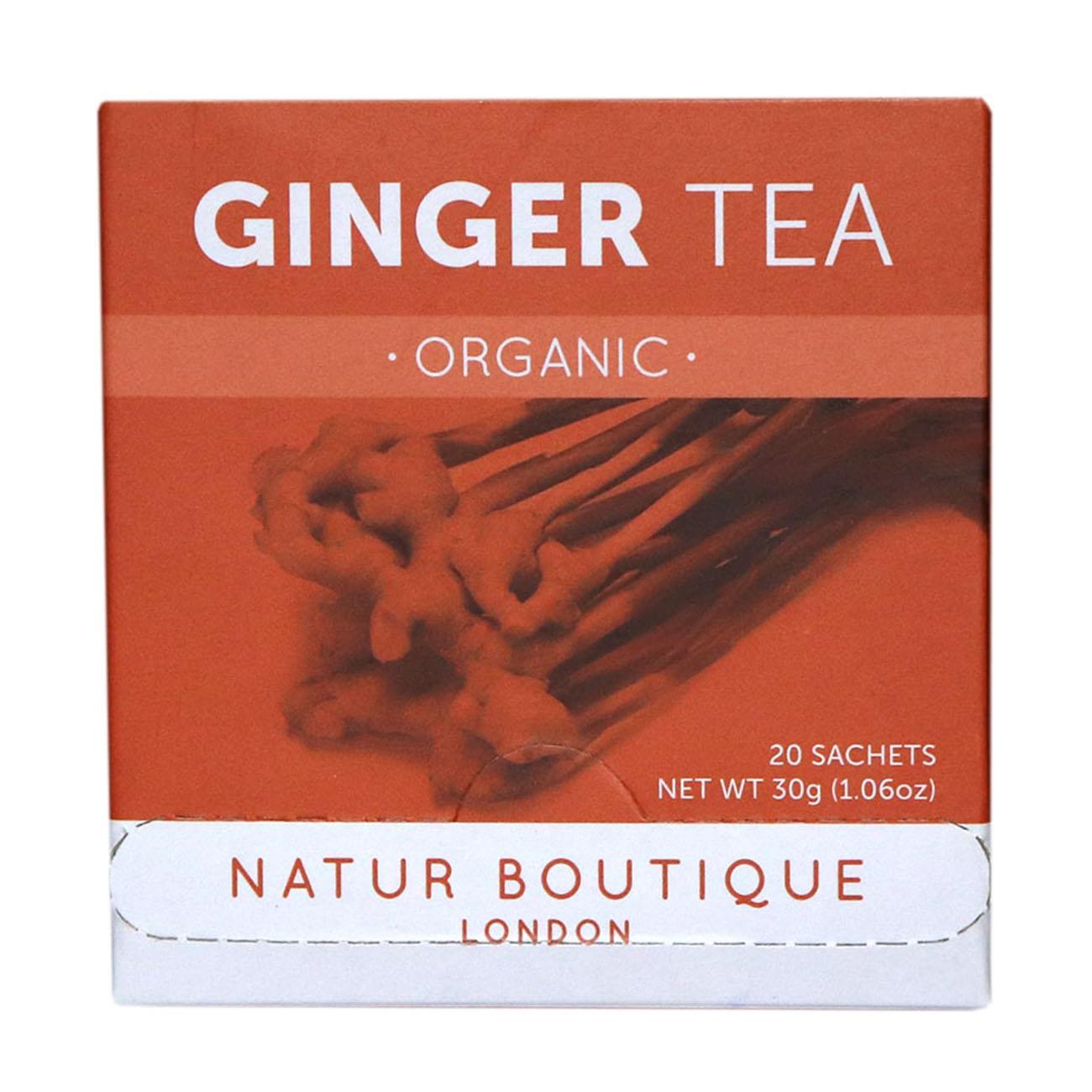 Organic Ginger Tea 20 Sachets [BLACK FRIDAY] - Eco Natural Products - Natur Boutique - Herbal tea