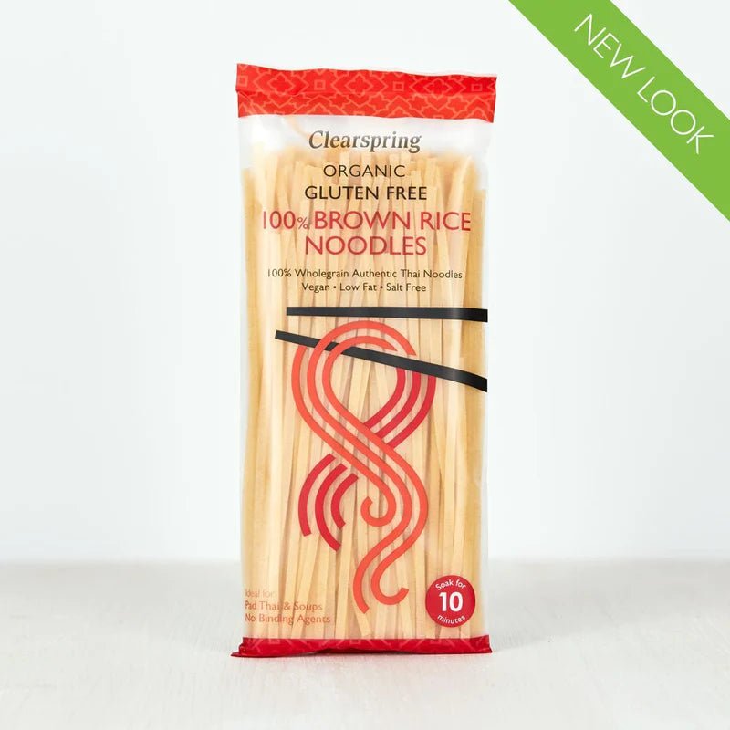 Organic Gluten Free 100% Brown Rice Noodles 200g - Clearspring - Noodles - Eco Natural Products