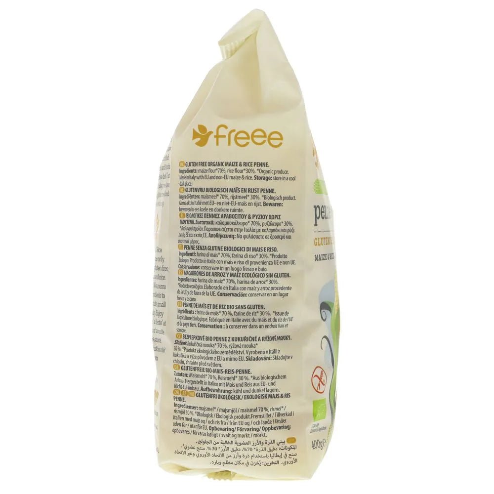 Organic Gluten Free Maize and Rice Penne Pasta 400g - Doves Farm - Pasta - Doves Farm