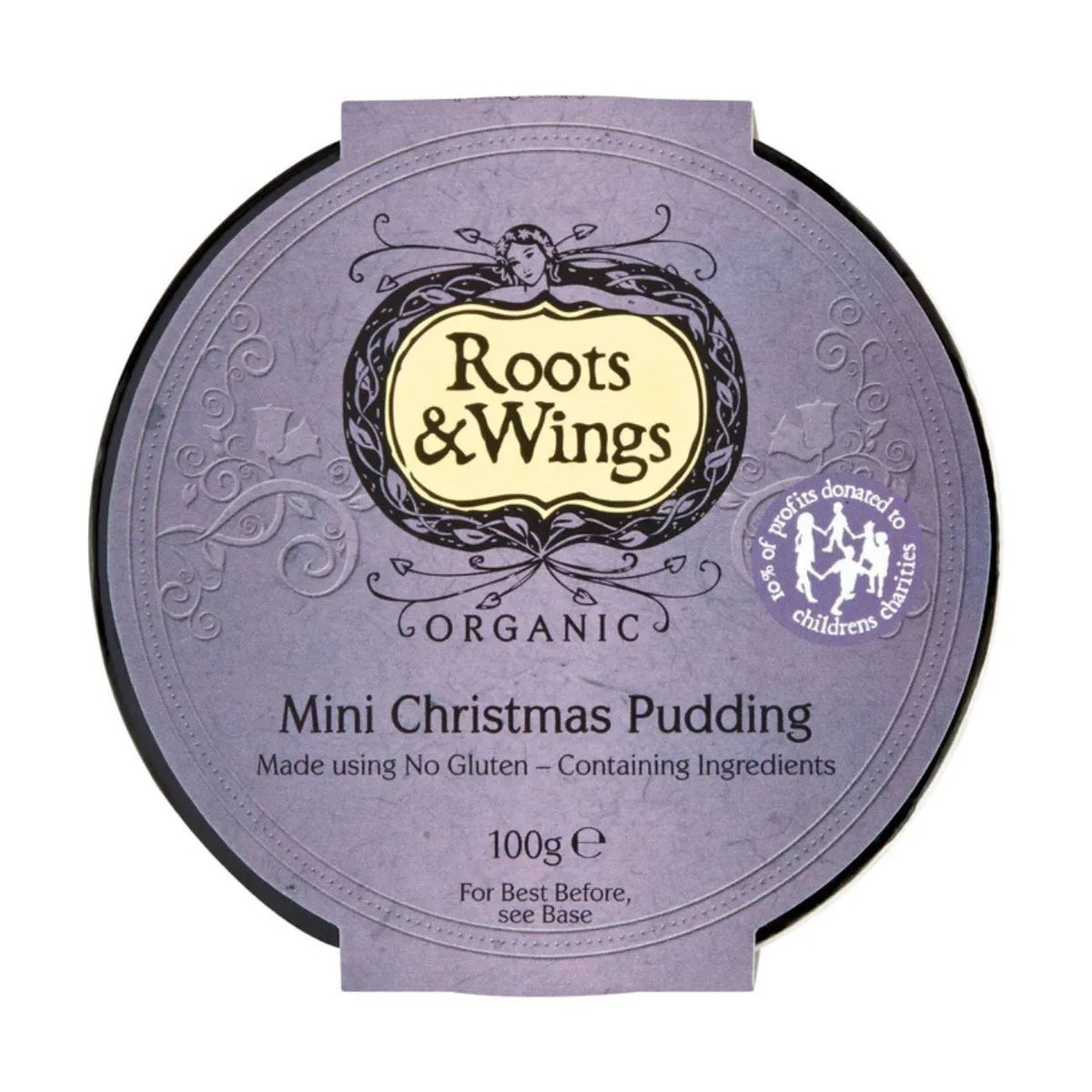 Organic Gluten Free Mini Christmas Pudding 100g - Roots And Wings - Pudding & Gelatin Snacks - Roots And Wings