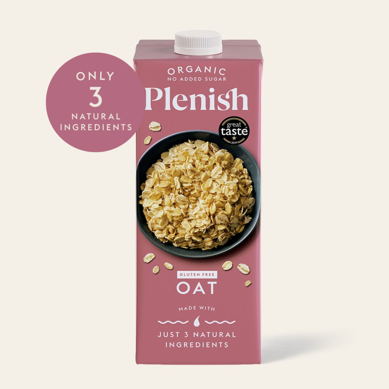 Organic Gluten - Free Oat Milk 1000ml - Plenish - Drink - Eco Natural Products