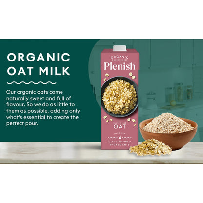 Organic Gluten - Free Oat Milk 1000ml - Plenish - Drink - Eco Natural Products