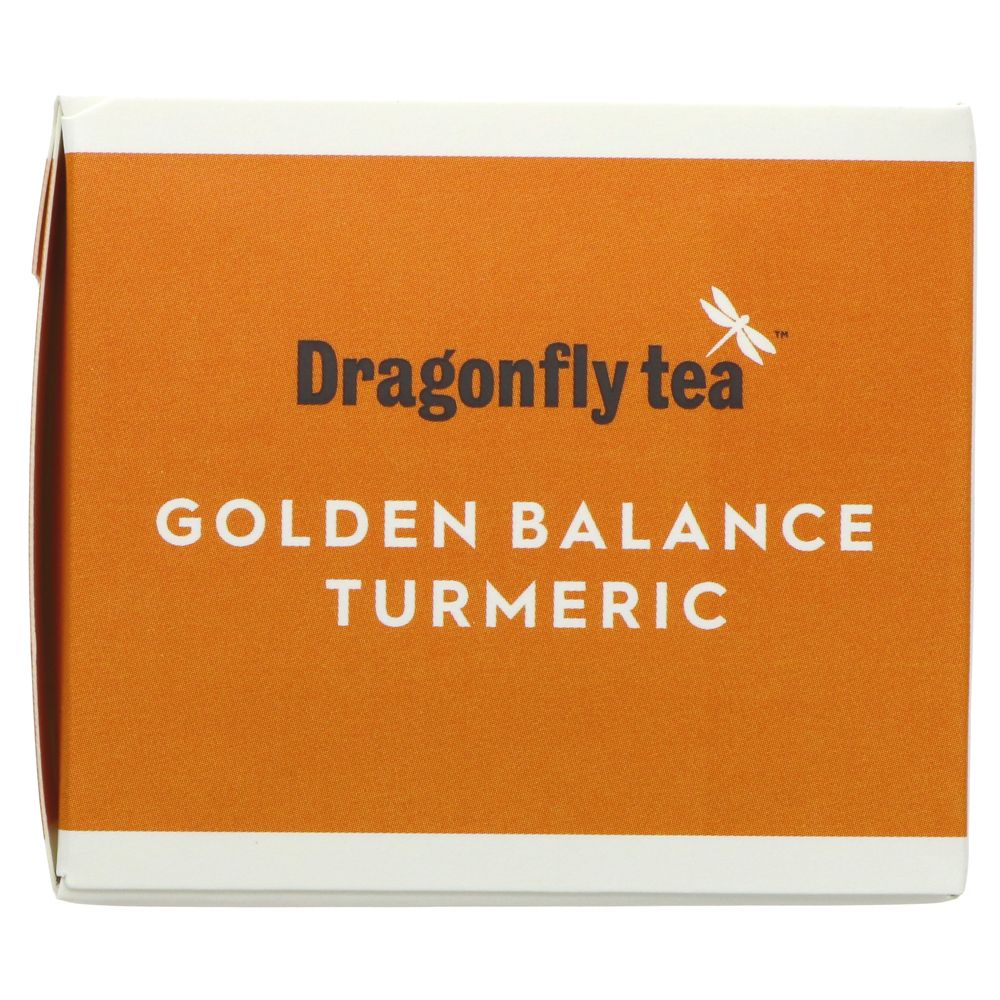 Organic Golden Balance Turmeric Herbal Infusion 20 bags - Dragonfly Tea - Herbal infusion - Eco Natural Products