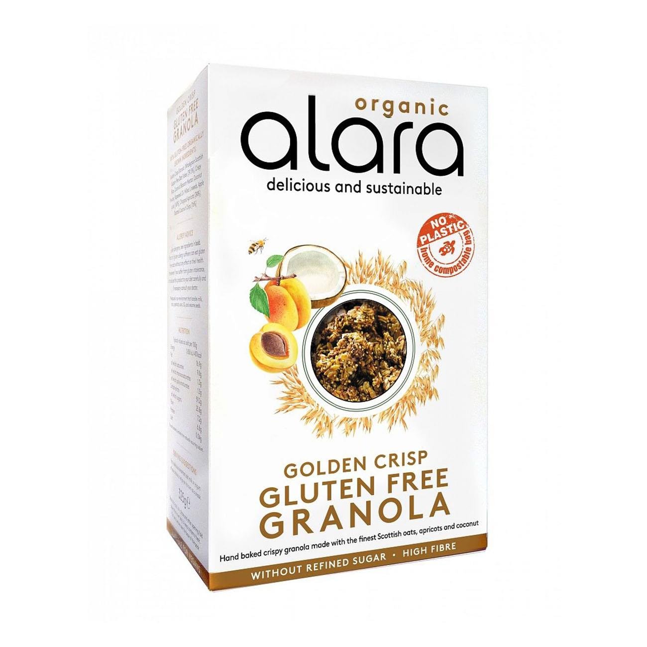 Organic Golden Crisp Gluten Free Granola 325g [BLACK FRIDAY] - Eco Natural Products - Alara - Granola