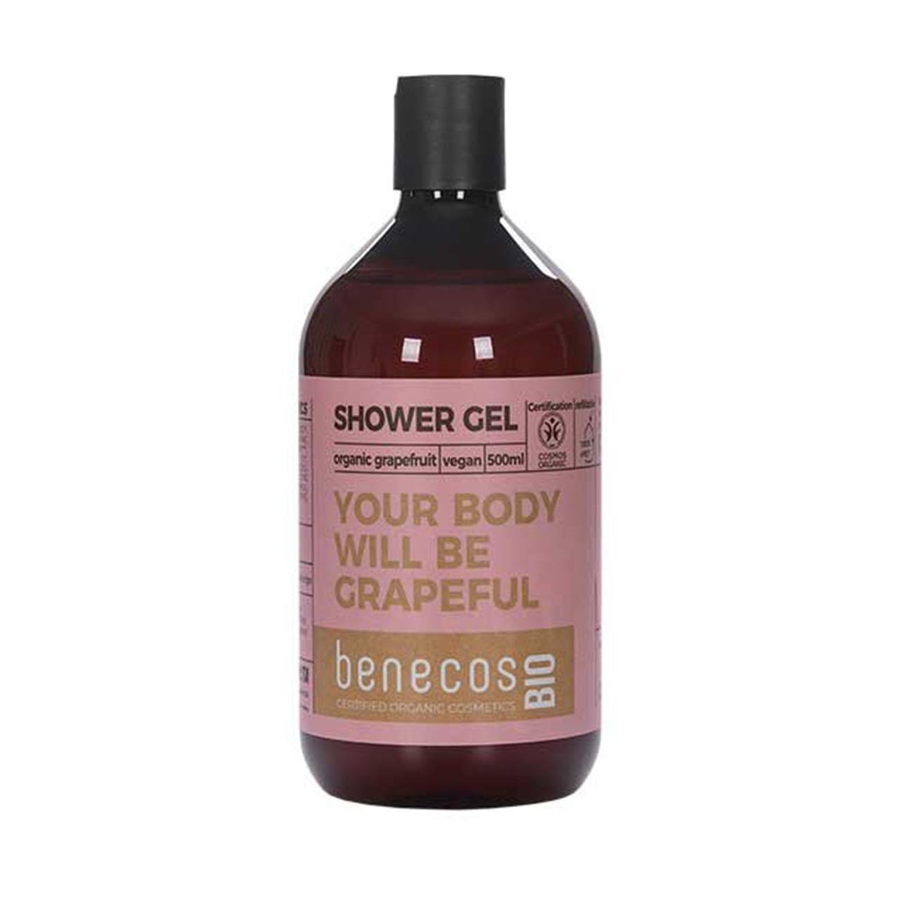 Organic Grapefruit Shower Gel 500ml - Benecos - Shower gel - Eco Natural Products