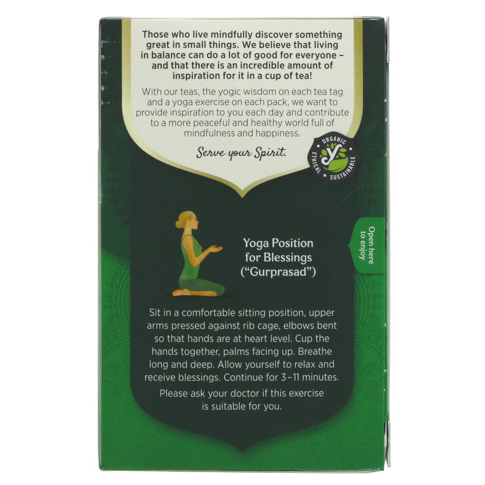 Organic Green Balance Tea 17 Bags - Yogi Tea - Tea - Eco Natural Products