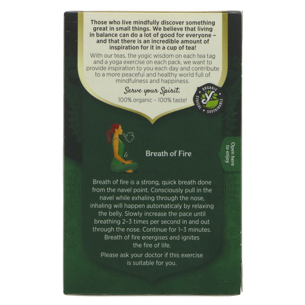 Organic Green Chai Tea 17 Bags [BLACK FRIDAY] - Eco Natural Products - Yogi Tea - Tea