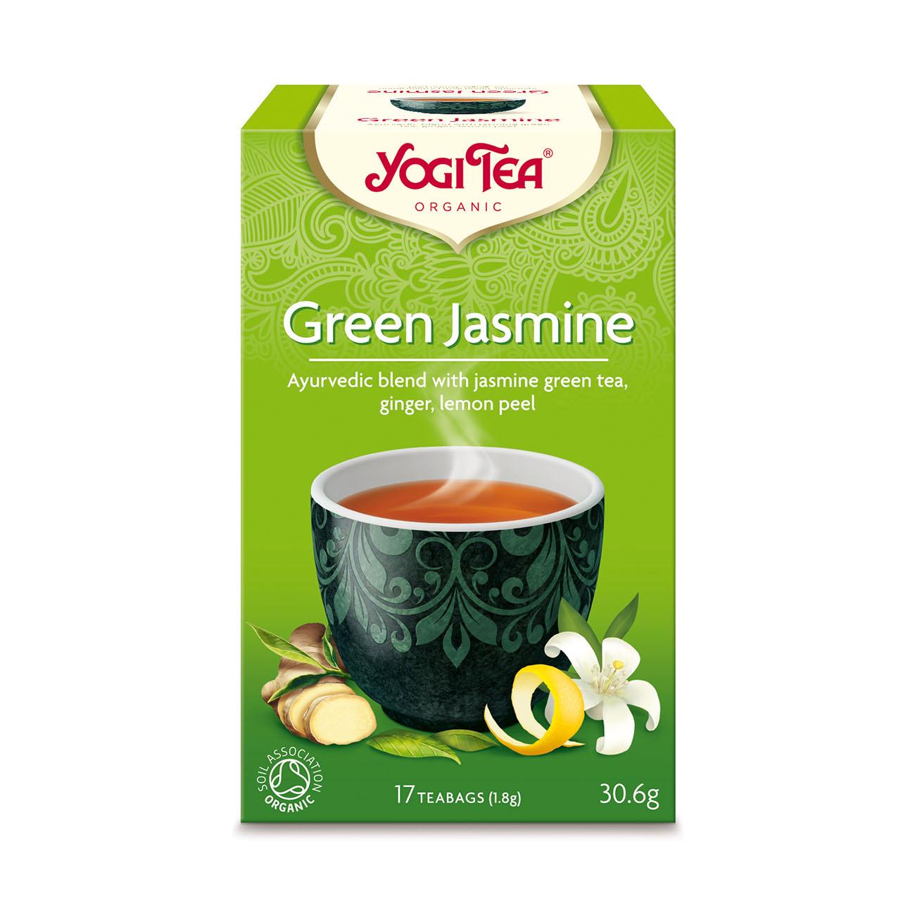Organic Green Jasmine Tea 17 Bags - Yogi Tea - Tea - Eco Natural Products