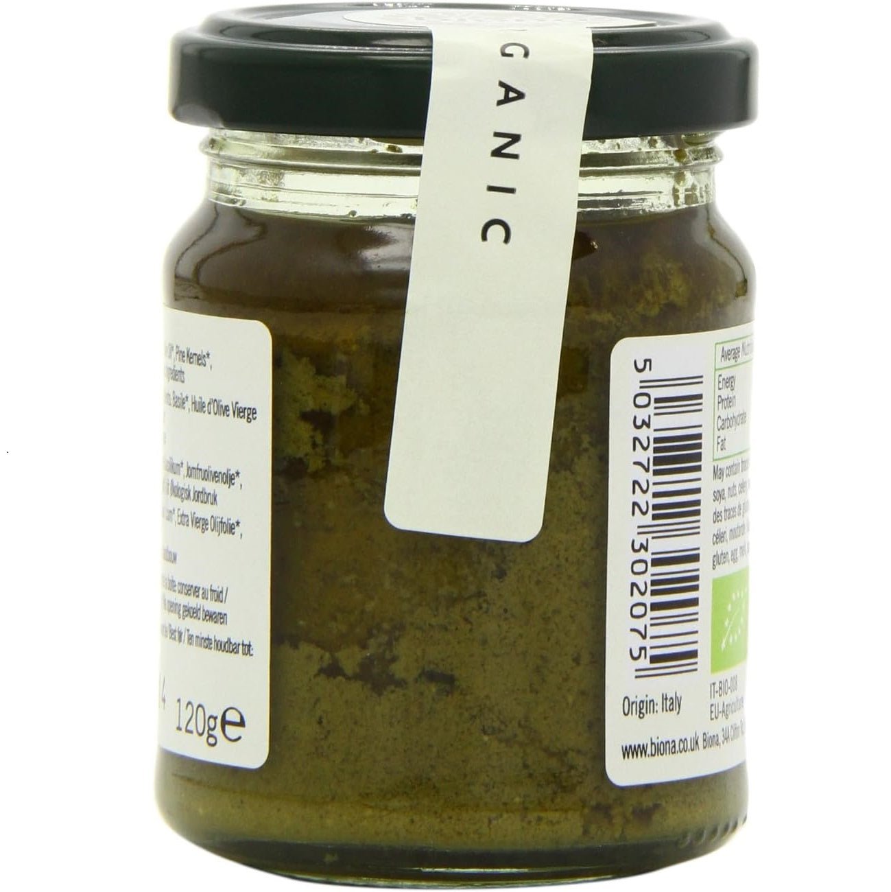Organic Green Pesto 125g - Biona - Condiments & Sauces - Eco Natural Products