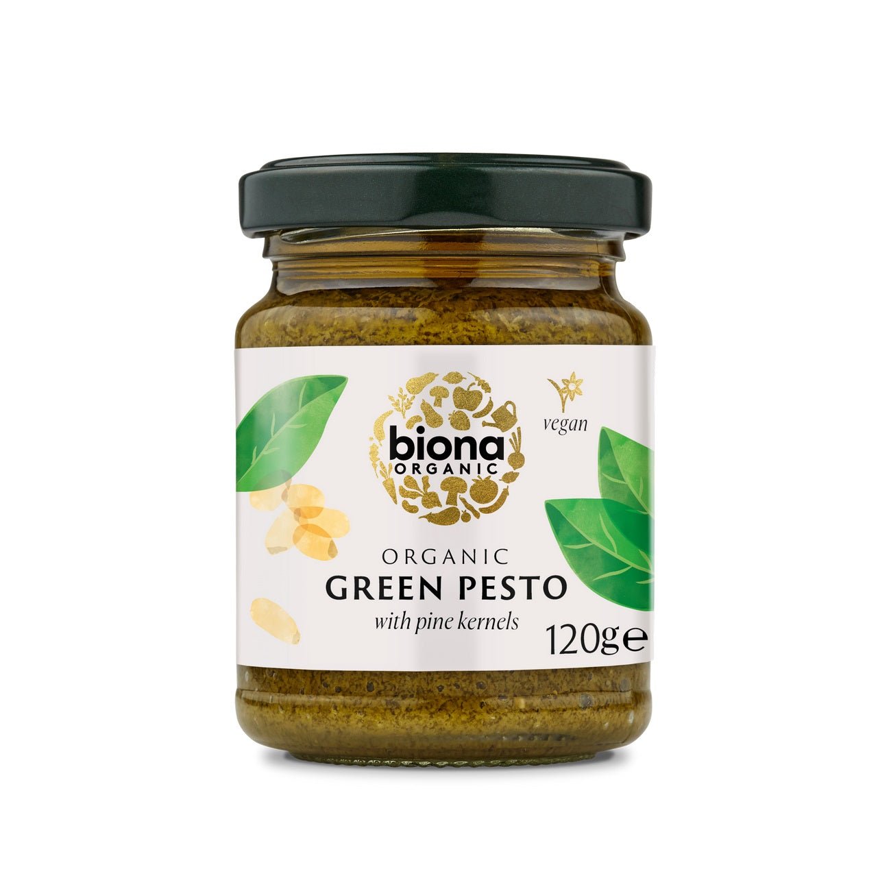Organic Green Pesto 125g - Biona - Condiments & Sauces - Eco Natural Products