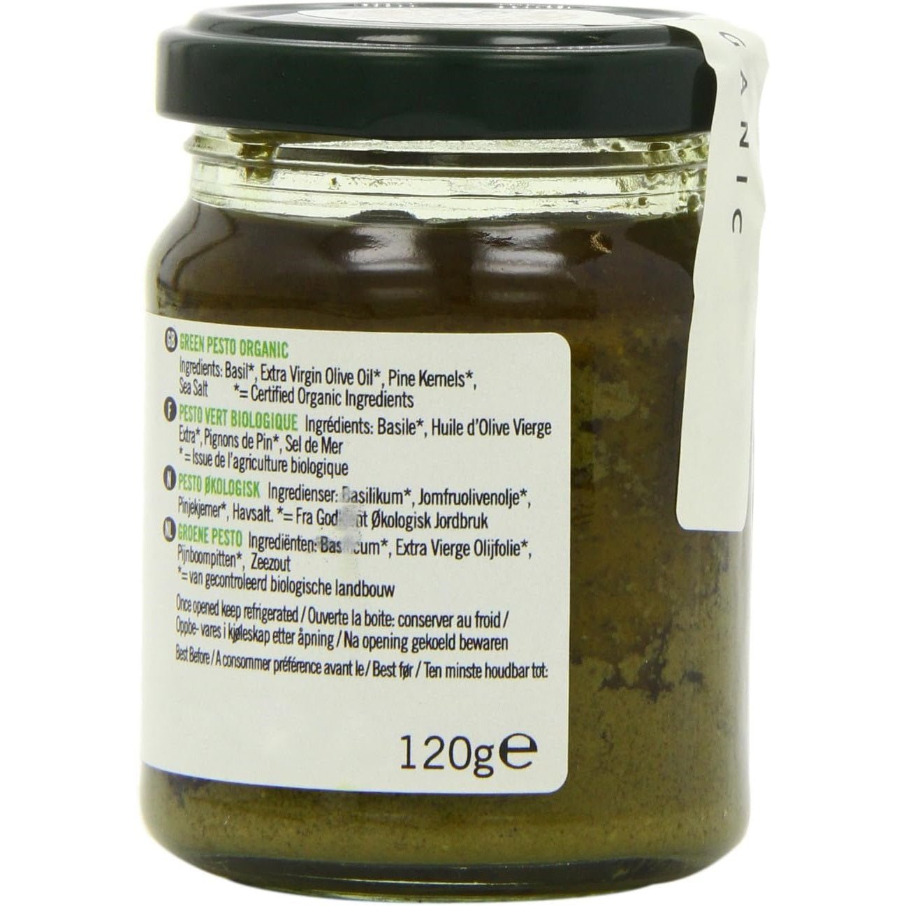 Organic Green Pesto 125g - Biona - Condiments & Sauces - Eco Natural Products
