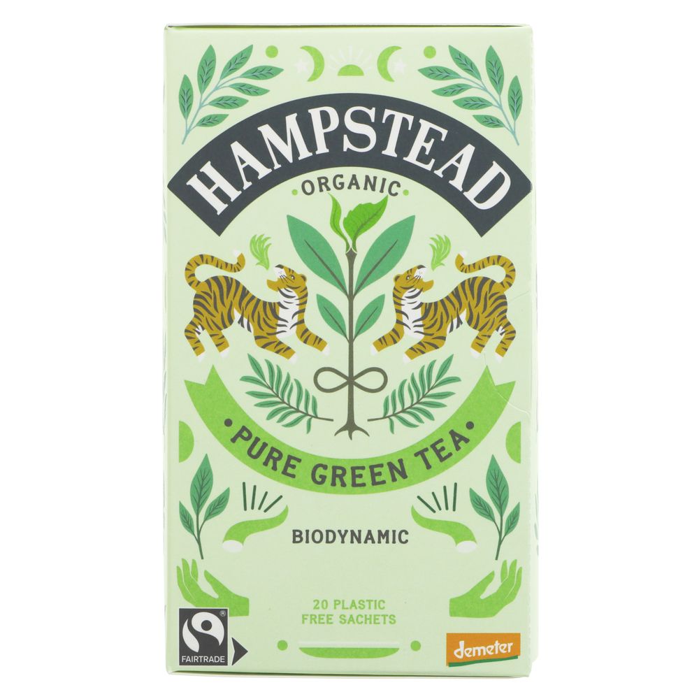 Organic Green Tea 20 bags - Hampstead Tea - Green tea - Eco Natural Products