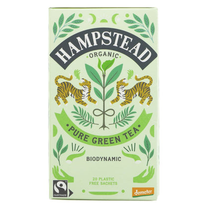 Organic Green Tea 20 bags - Hampstead Tea - Green tea - Eco Natural Products