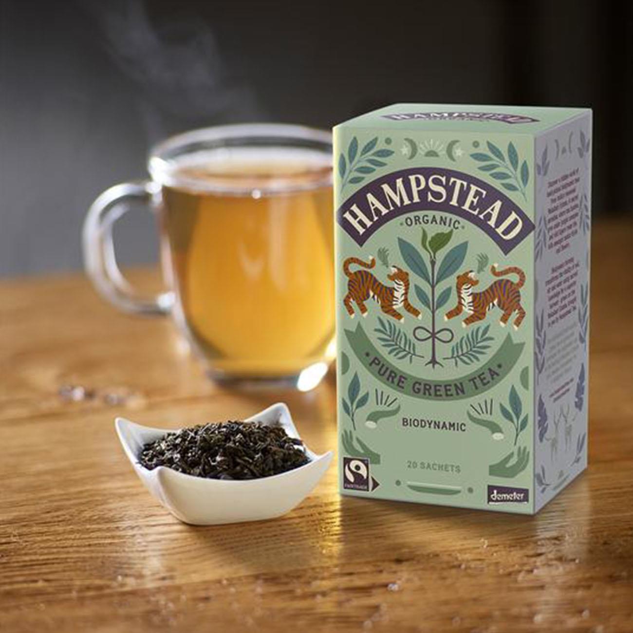 Organic Green Tea 20 Bags - Hampstead Tea - Green Tea - Hampstead Tea