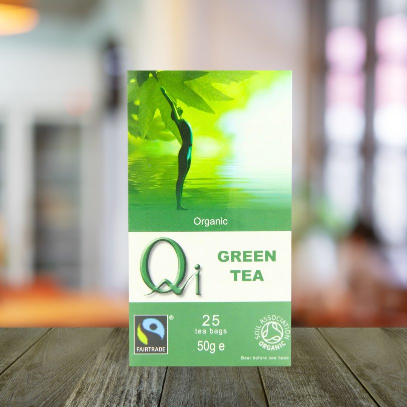 Organic Green Tea 25 Bags - Qi - Green tea - Eco Natural Products