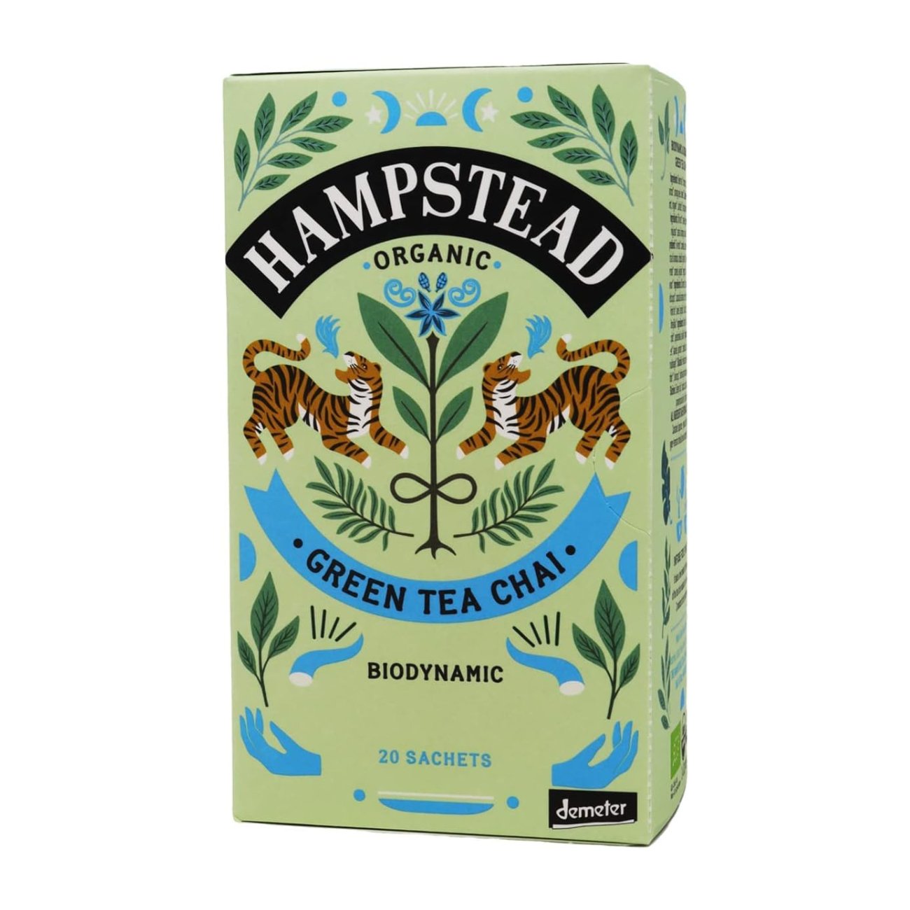 Organic Green Tea Chai 20 bag - Hampstead Tea - Green tea - Eco Natural Products